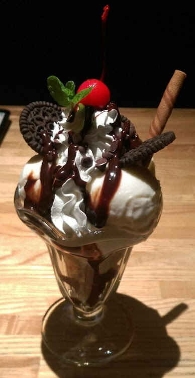 Hot Fudge Sundae at Cafe Deli