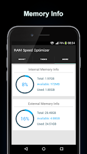 RAM Speed Optimizer screenshot 4