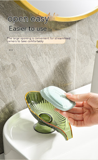 Title 14, Standing bathroom soap dish, a stylish and prac...