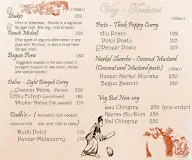 Just Bengal menu 3