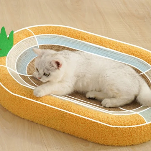 Title 2, Cat Scratch Board Nest Sisal Wear-resistant Non...