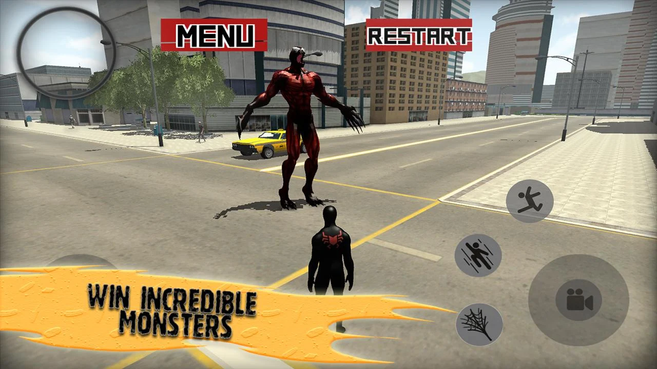   Strange Spider Hero Battle 3D- 스크린샷 