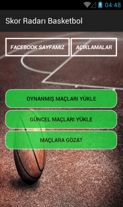 Skor Radarı Screen 3