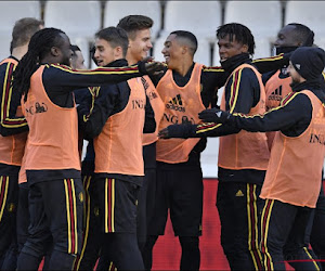 Les 10 Diables qui iront dès demain au Centre National de Tubize 