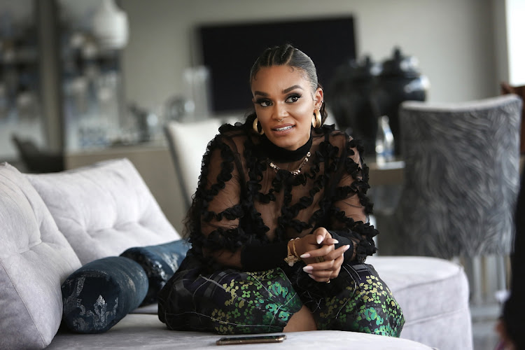 Pearl Thusi slammed the ANC's record on service delivery.