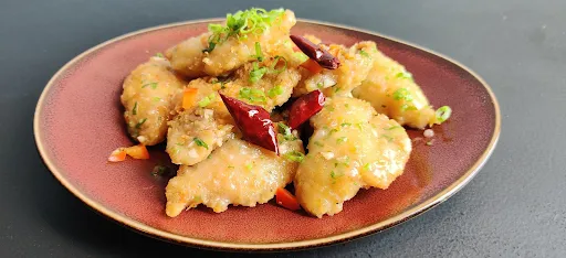 Butter Chilli Garlic Crispy Fish