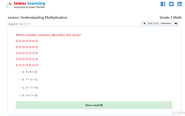 Lumos Learning SBAC Practice Tests Preview image 3