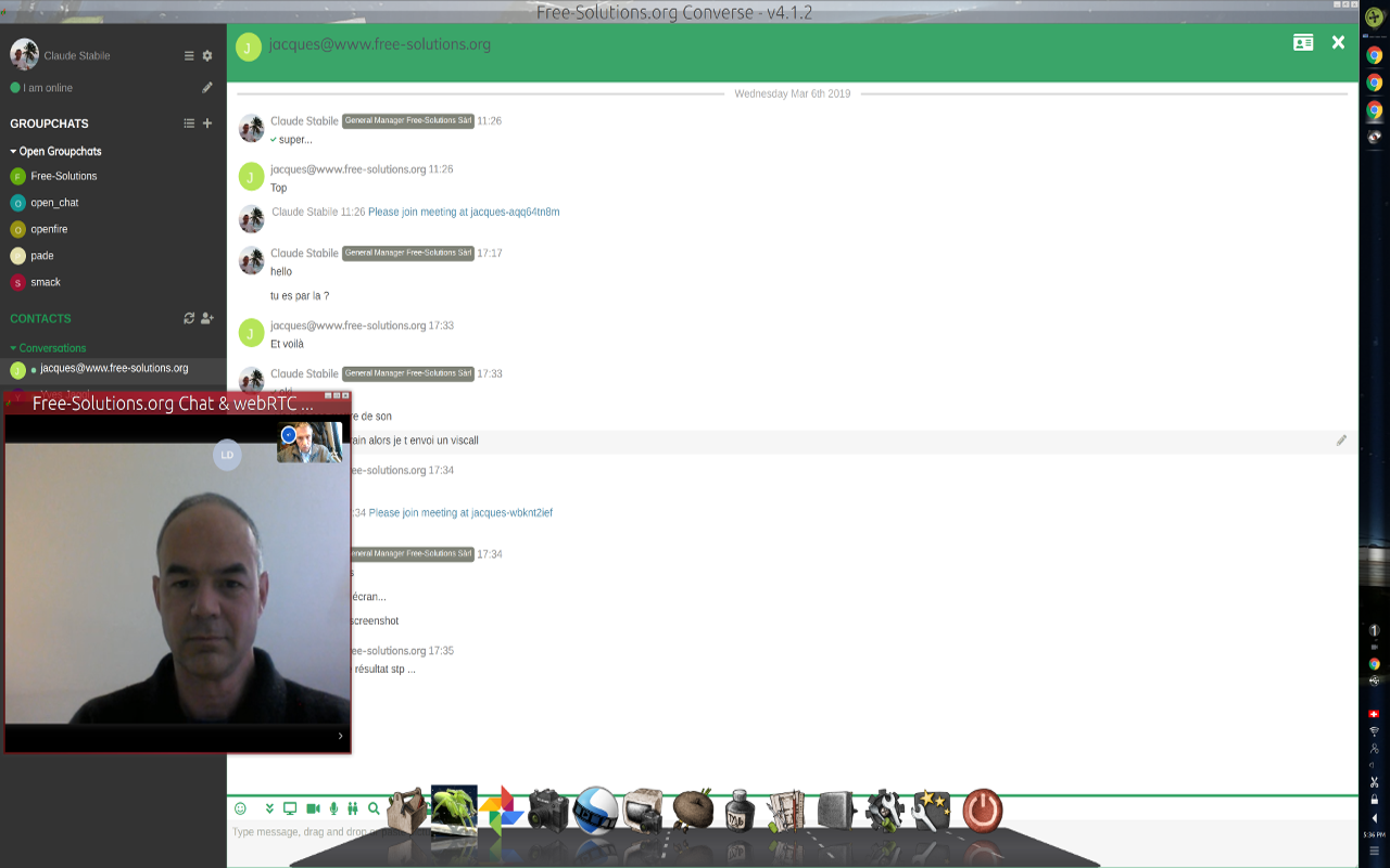 Free-Solutions Chat & webRTC Videoconf Preview image 3