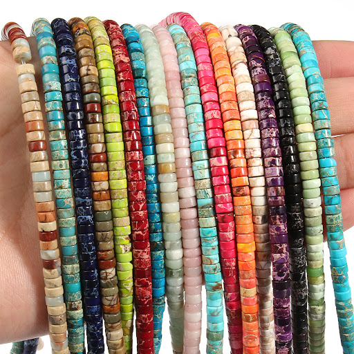 Title 6, Create stunning bracelets with 4x2mm Abacus Bea...