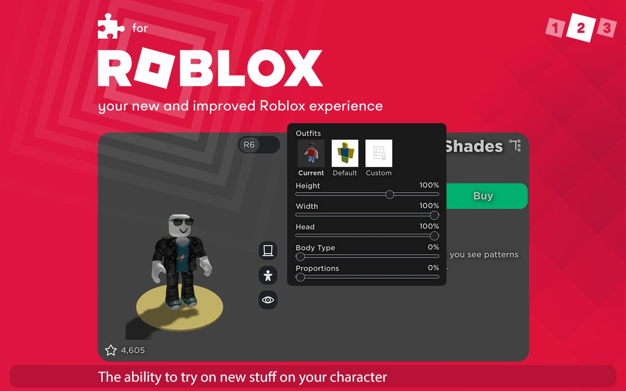 Roblox +, enhance your Roblox.Better Roblox! Preview image 4