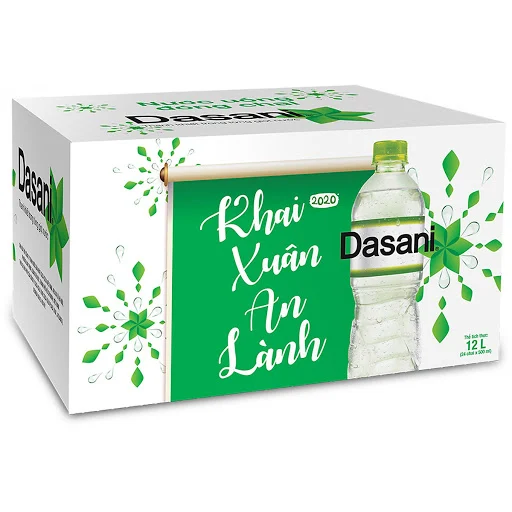 Thùng 24 Chai Nước Tinh Khiết Dasani 500ml