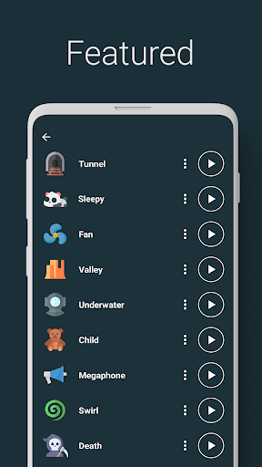 Screenshot Voice Changer - Audio Effects