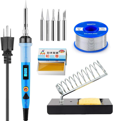 Title 1, 80W Digital LCD Welding Gun With ON OFF Switch....