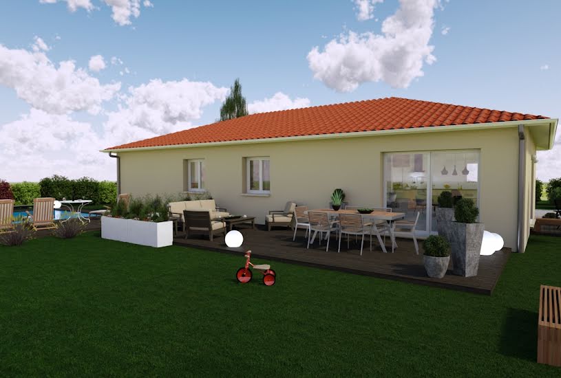  Vente Terrain + Maison - Terrain : 500m² - Maison : 100m² à Saint-Symphorien-d'Ancelles (71570) 