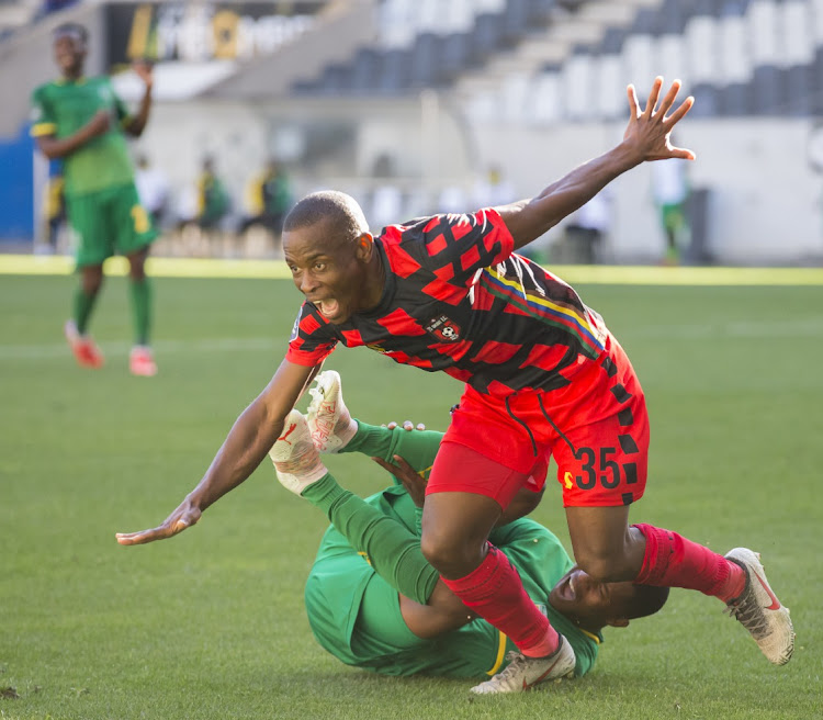 Lindokuhle Mbatha of TS Galaxy insists that defeat against Mamelodi Sundowns is not an option for his side. The team has not won in the league this season.