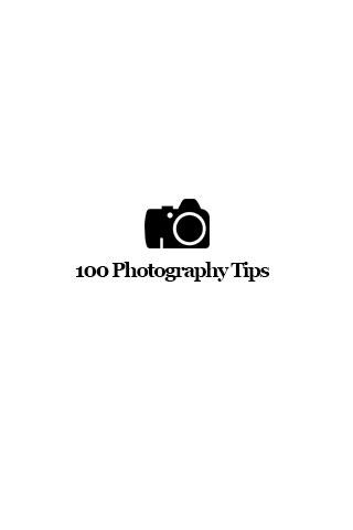 100 Beginner Photography Tips