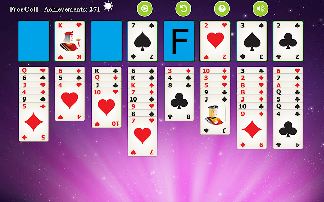 FreeCell Solitaire chrome extension