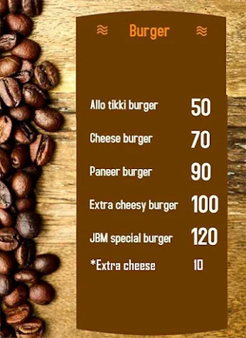 Cafe 8 PM menu 