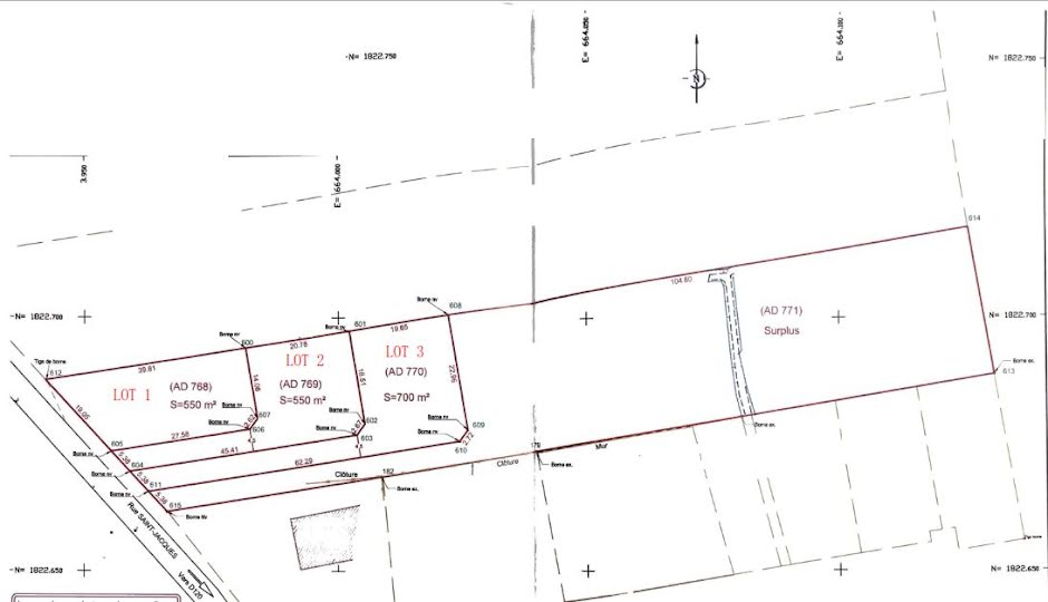 Vente terrain à batir  700 m² à Anse bertrand (97121), 95 000 €