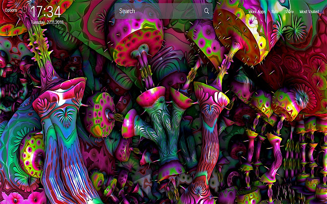 Psychedelic Wallpapers New Tab