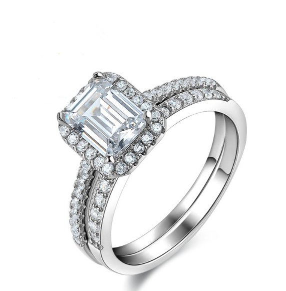 Diamond-encrusted ladies ring featuring flat cut diamonds. Luxury jewelry piece. Sparkling diamond ring, perfect for any