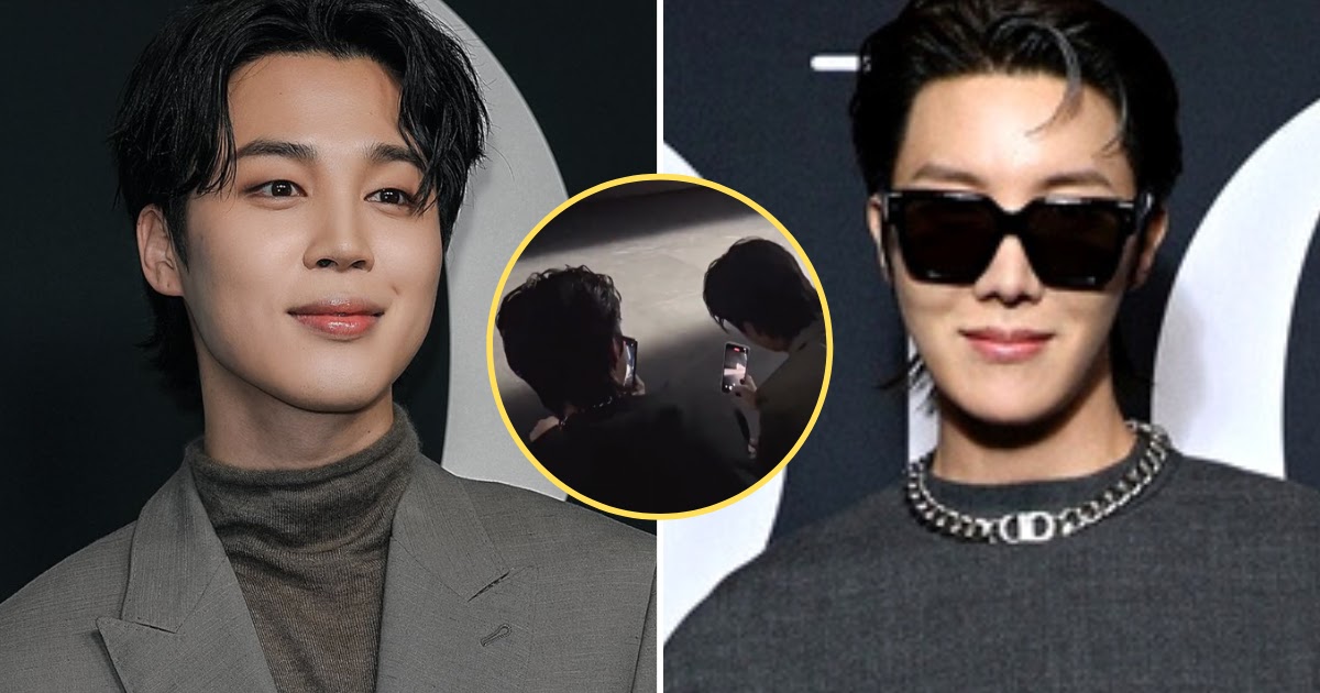 Bts'S Jimin Was Focused On Filming The Runway At The Dior Fashion Show, But  J-Hope Had Another Unexpected Priority - Koreaboo