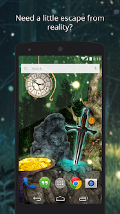 Free Download UR 3D Magic Forest Live Theme APK