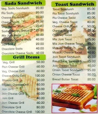 Home Delivery menu 1