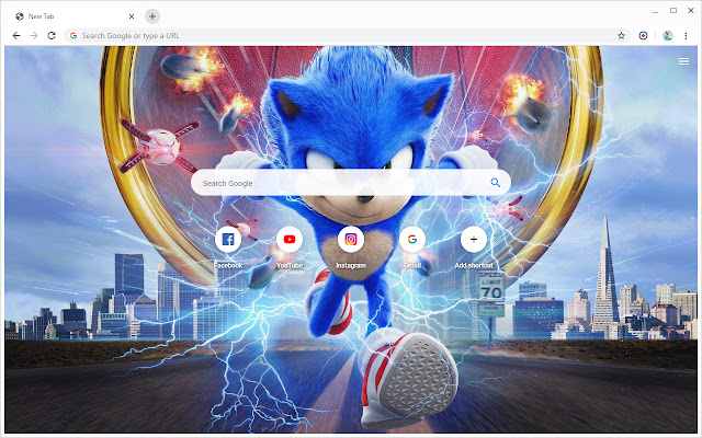 New Tab - Sonic the Hedgehog