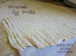 Homemade Egg Noodles was pinched from <a href="https://www.facebook.com/grannydocskitchen/photos/a.1406456596292864.1073741827.1406442649627592/1575032546101934/?type=1" target="_blank">www.facebook.com.</a>