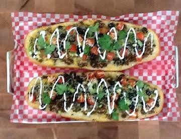 French Bread Taco Pizza