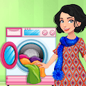 Icon Laundry Rush Washing Shop Game