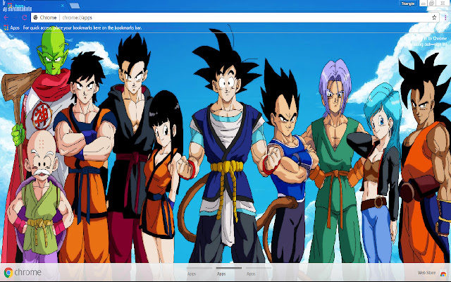 Dragon Ball Super 1920X1080 chrome extension