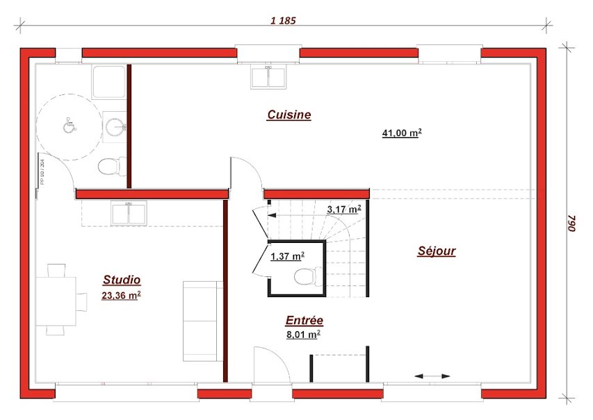 Vente maison neuve 6 pièces 150 m² à La Celle-Saint-Cloud (78170), 880 000 €