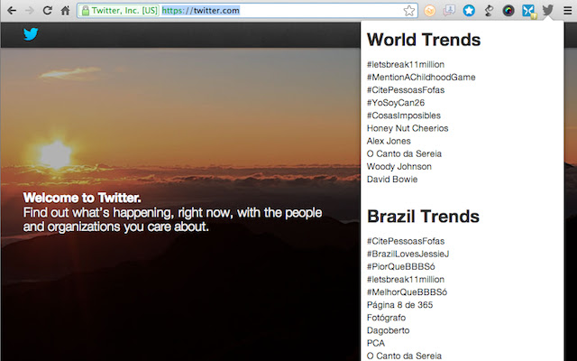 World & Local - Twitter Trending Topics chrome extension