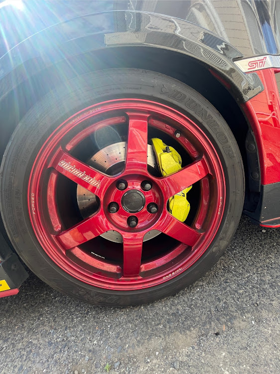WRX STIのWRX STI VAB・いつもイイネ&コメントありがとうございます🙇‍♂️・TE37 SAGA S-Plus・センターキャップに関するカスタム事例の投稿画像3枚目