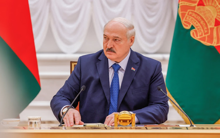 Belarusian President Alexander Lukashenko in Minsk, Belarus, July 6 2023. Picture: REUTERS