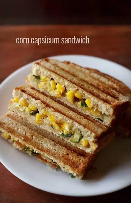 Cheese Corn Mayo Sandwich