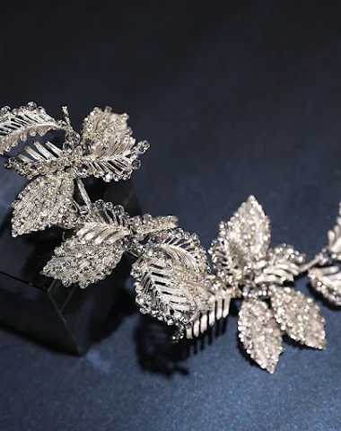 Bridal Headwear Barrette Alloy Diam - 1