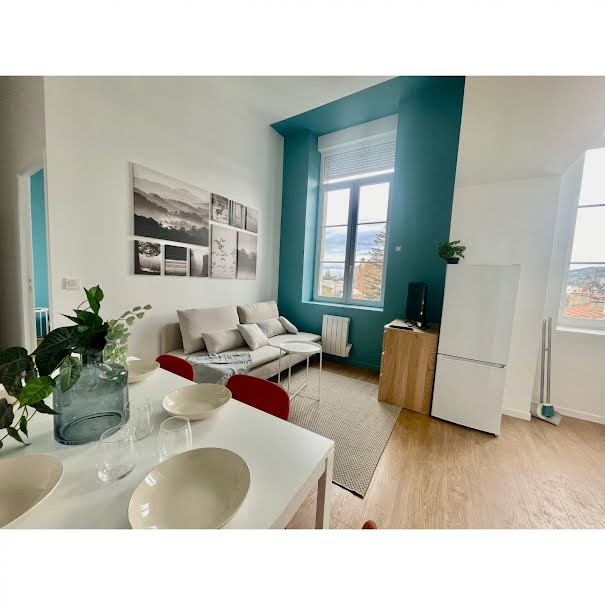Location meublée appartement 2 pièces 31.35 m² à Saint-Etienne (42000), 490 €