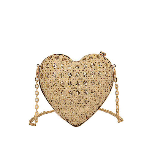Title 2, Womens Mini Love Shape Design Clipped Button S...