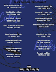 Cake Mania menu 2