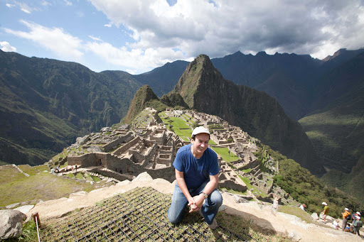 Cruiseable founder JD Lasica at Machu Picchu. 