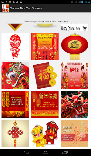 Chinese New Year Stickers