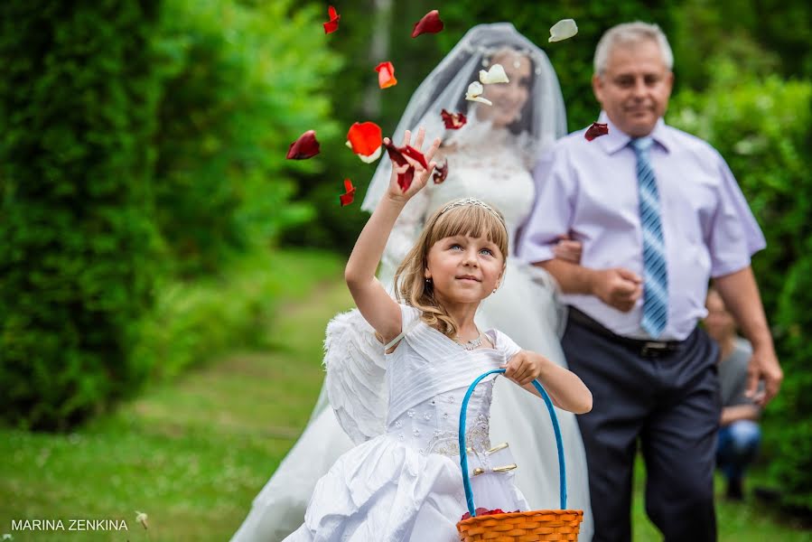 Svatební fotograf Marina Zenkina (marinazenkina). Fotografie z 7.července 2017