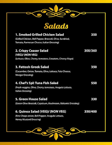 Cafe Turkauz menu 