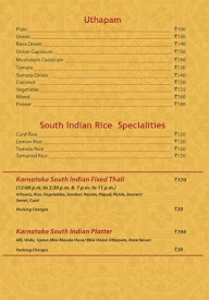 Karnataka Restaurant menu 6