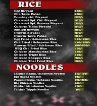 Charcoal Family Restaurant Thane menu 2