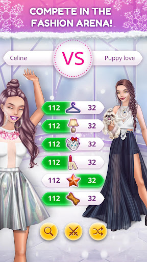 Code Triche Lady Popular: Fashion Arena APK MOD (Astuce) 4
