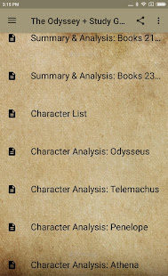 THE ODYSSEY + STUDY GUIDE(圖3)-速報App
